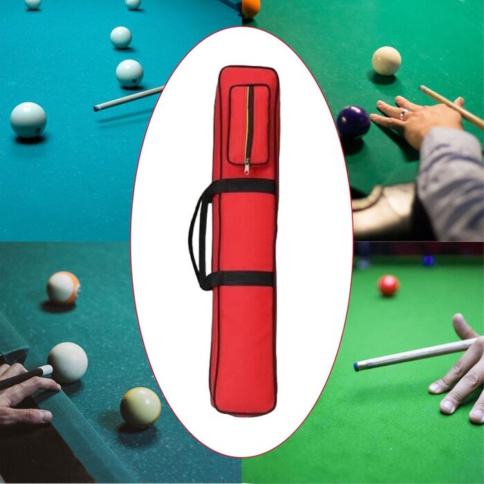 Чохол для більярдних київ, вінтажний стиль, великі кишені, червоний колір