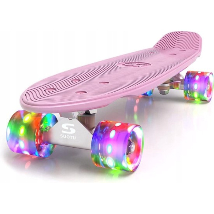 Скейтборд Suotu з RGB LED-підсвіткою коліс