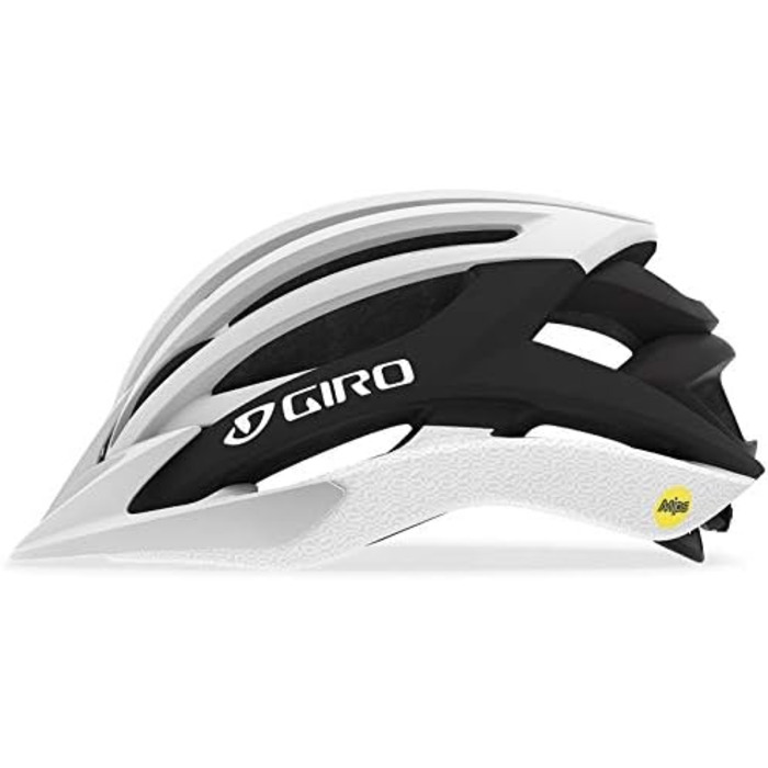 Велосипедний шолом Giro Artex MIPS для MTB, біло-чорний, матовий, розмір M, 2024