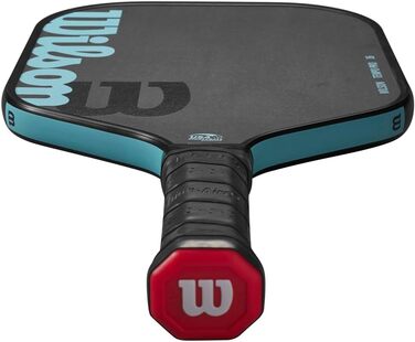 Піклбол ракетка Wilson Tempo Pro 16 з вуглецевого волокна, широка, для піке́лболу, для чоловіків і жінок, для просунутих гравців