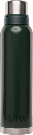 Термос trnk Outdoor polar 2, 1600 мл, нержавіюча сталь, BPA-free, з 2 чашками, зберігає тепло 40 годин, для напоїв, зелений, для туризму, можна мити в посудомийній машині