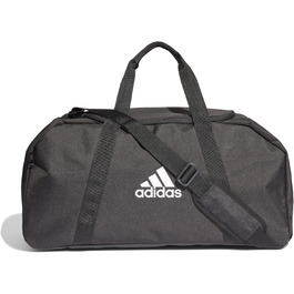 Сумка-дуфел adidas Tiro Primegreen середня, чорна/біла, M