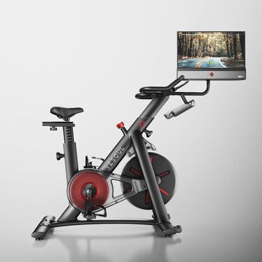 Спін-байк YESOUL G1M PLUS: домашній магнітний велотренажер для кардіо з Bluetooth, Screen Mirroring та регульованим сидінням і кермом