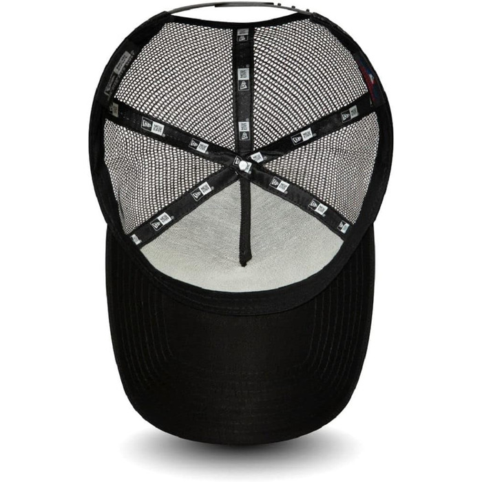 Кепка-тракер New Era Los Angeles Dodgers Camouflage Infill A-Frame регульована, чорна, унісекс