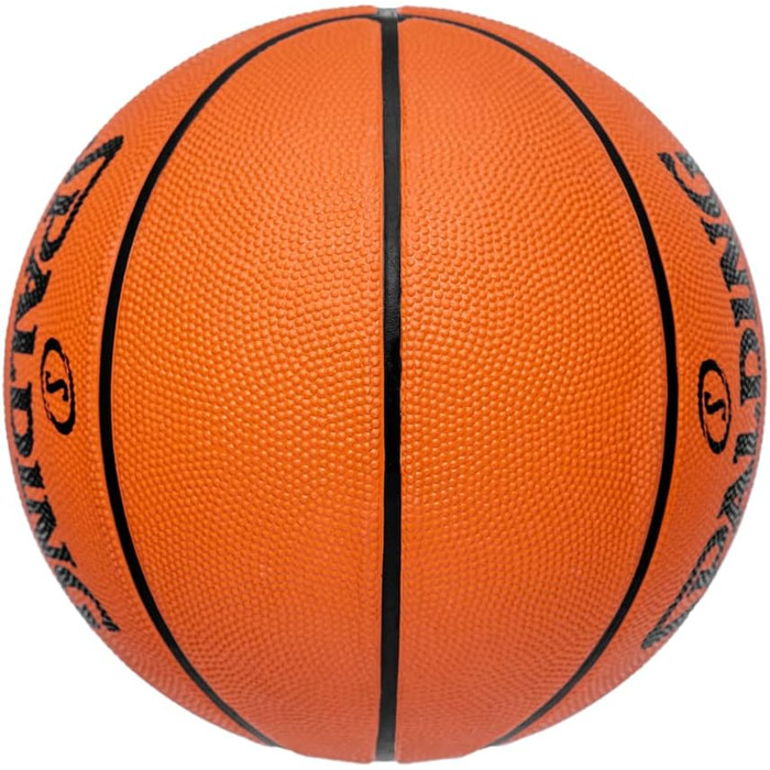 Баскетбольний м'яч Spalding TF-50 розмір 5, гумовий, для вулиці, антиковзний, помаранчевий, для початківців, офіційна версія 2022