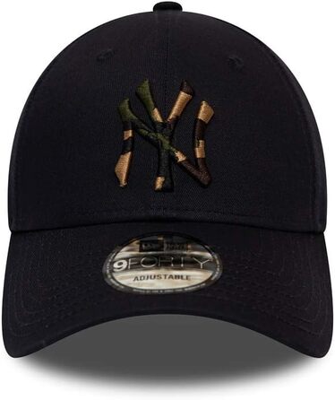 Кепка New Era New York Yankees 9Forty Adjustable Camo Infill, Синій, Універсальний розмір