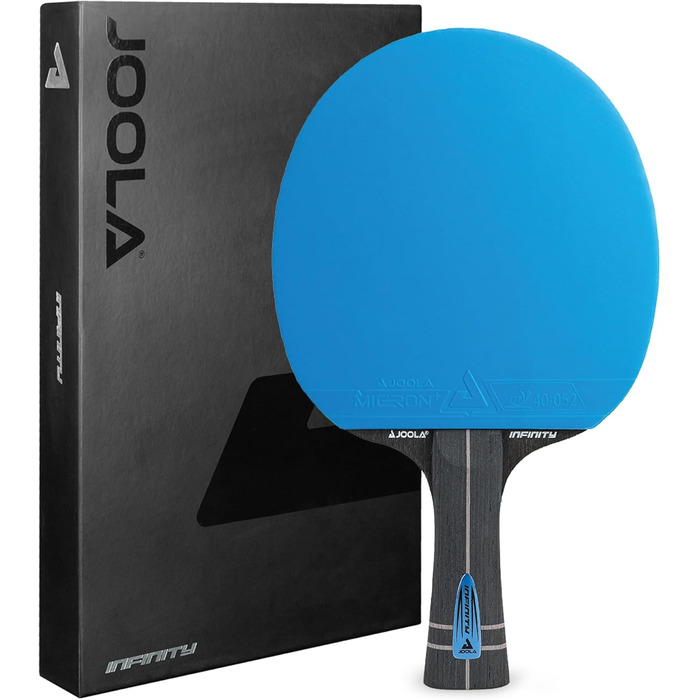 Стіл тенісний, ракетка JOOLA Infinity ITTF, професійна карбонова ракетка для досвідчених гравців, з High-Tech волокном, 7-шарове лезо з скловолокна