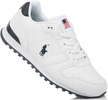 Кросівки Polo Ralph Lauren, екошкіра, білі, розмір 33