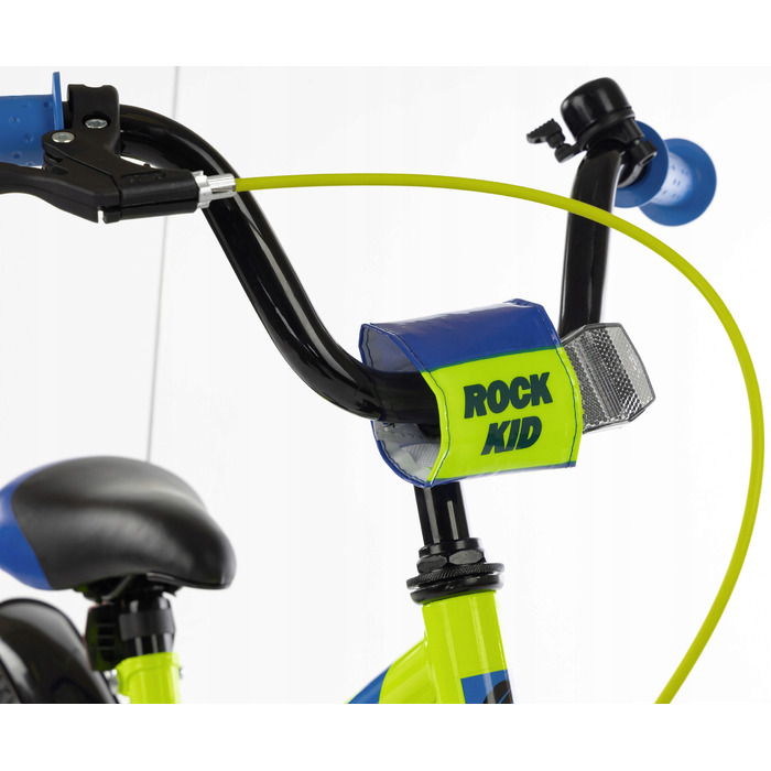 Дитячий велосипед Indiana Rock Kid, 14 дюймів, жовтий