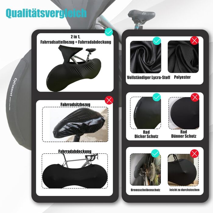 Чохол для велосипеда Leica Gewebe04: еластичний, водонепроникний, для захисту від пилу та транспортування