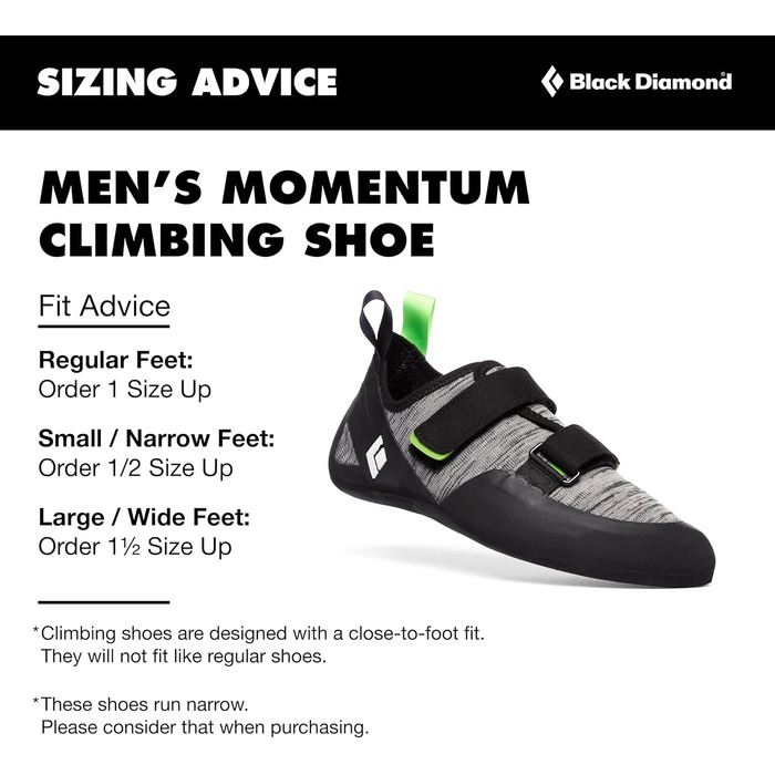 Черевики для скелелазіння Black Diamond Momentum (43 1/3 EU, Чорний)