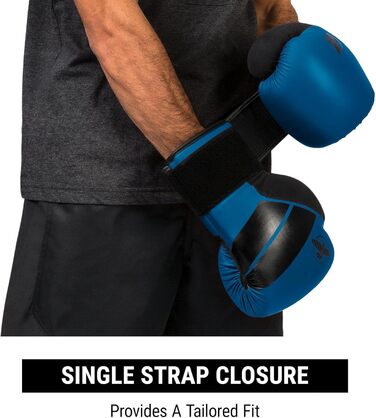 Боксерські рукавички Hayabusa S4 з екошкіри для чоловіків, жінок та дітей, різні ваги (12oz), для тренувань, спарингу, кікбоксингу, бойових мистецтв, Taekwondo, MMA, Muay Thai, блакитні