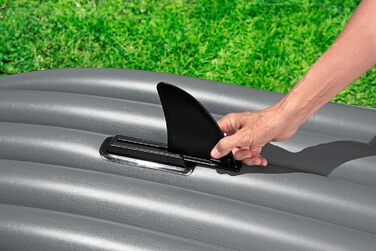 Надувний каяк Bestway Hydro-Force Cove Champion X2, 331x88x45 см, комплект з веслами і насосом