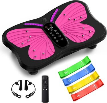 Вібраційна платформа QEIFEII для тренувань всього тіла, побудови м'язів та формування фігури. 200 швидкостей, вантажопідйомність 180 кг