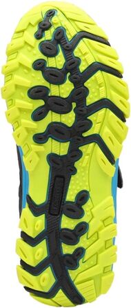 Черевики туристичні Kastinger Grabner Low Ev Ktx для хлопчиків (33 EU, чорний/неоновий жовтий)