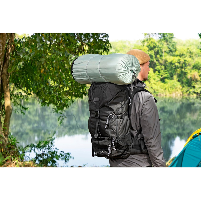 Самонадувний килимок для сну Bestway ComforTrek 183x63.5x7.6 см, односпальний, туристичний