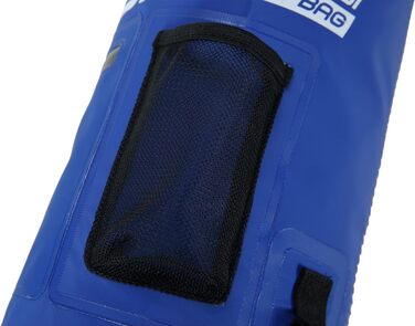Водонепроникний мішок Cressi Dry Bag 10 LT для дайвінгу, плавання, риболовлі, каякінгу, рафтингу, кемпінгу та сноубордингу (з блискавкою, блакитний)