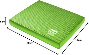Фітнес-мат Airex синій 41x50x6 см, підлоговий килимок для тренувань