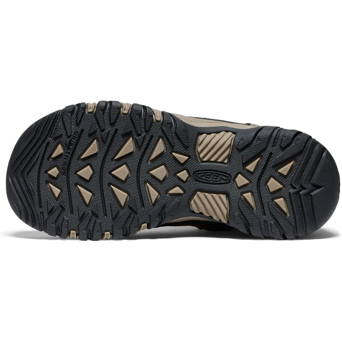 KEEN Targhee 4 Mid - водонепроникні трекінгові черевики для дітей, EU 35, Bison Brindle