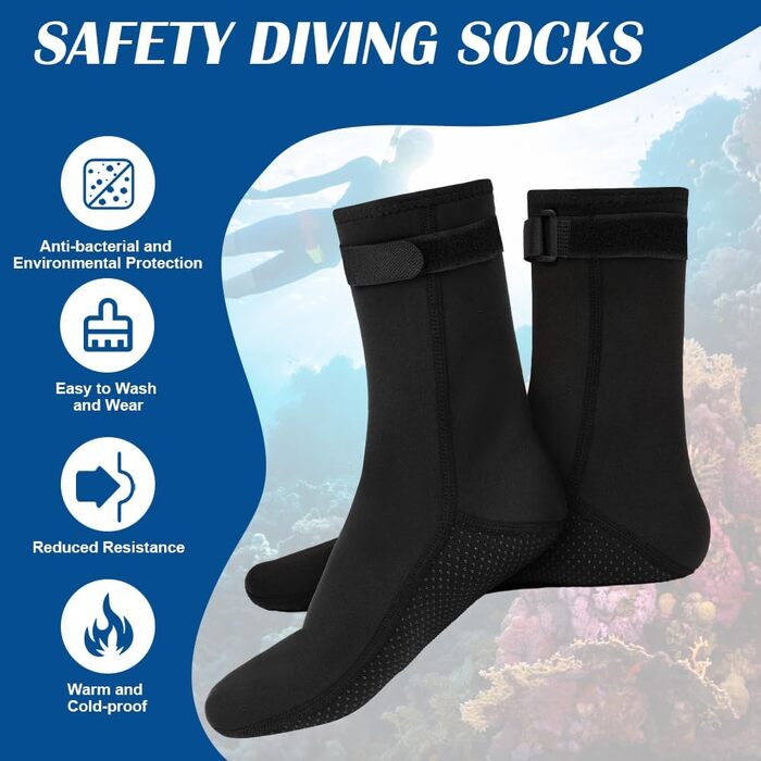 AUAUY Неопренові рукавички для плавання, 3 мм, теплі рукавички для дайвінгу, гнучкі рукавички для плавання з антиковзким покриттям, рукавички для дайвінгу для дорослих, рукавички для відкритої води, плавання, серфінгу, дайвінгу, XL, рукавички та шкарпетки