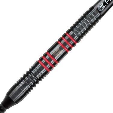 Дартс Target Darts Vapor 8 Soft, набір дротиків 19 г, червоні