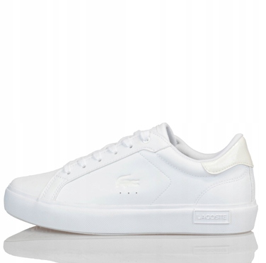Жіночі білі спортивні кросівки Lacoste Powercourt 225 1 Suj, р. 38