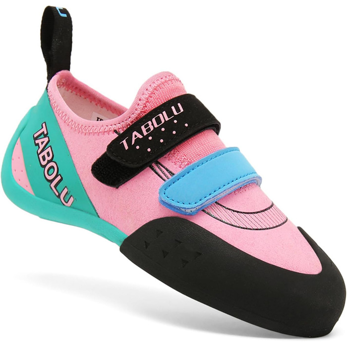Дитячі скелелазні туфлі для початківців, Indoor, Bouldering, легкі, рожеві, 34 EU