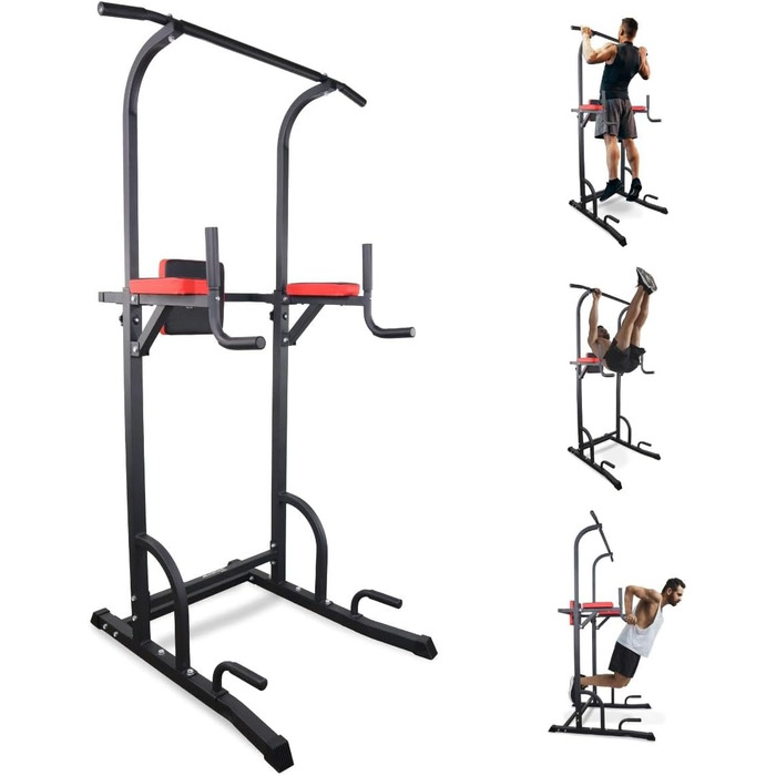 Мультифункціональна силова станція Mobiclinic MultiFit, турнік-бруси, до 200 кг, регульована висота і спинка, для дому, європейський бренд