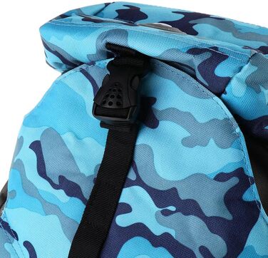 Рюкзак Harayaa для роликів та інлайнів, зручне зберігання (Морська хвиля)