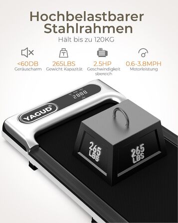 Бігова доріжка Walking Pad 3 в 1 для дому та офісу, портативна з пультом, LED-дисплей, для ходьби і бігу