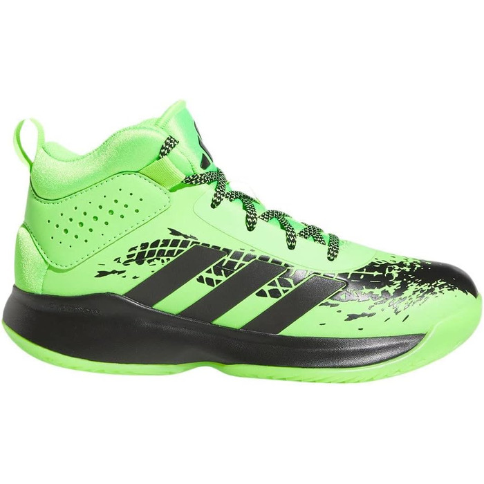 Дитячі кросівки adidas Cross Em Up 5 K Wide для бігу та тренувань (39 1/3 EU, Team Solar Green/Core Black)