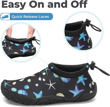 Дитячі шльопанці Mishansha для плавання та басейну, дихаючі, антиковзкі, розмір 24-35, блакитний/чорний