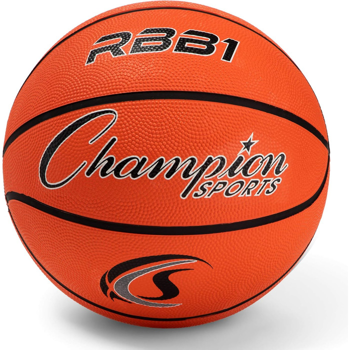 Champion Sports RBB4 Баскетбольний м'яч з гуми для вулиці, 28,5 дюйма, для досвідчених гравців
