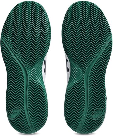 Тенісні кросівки ASICS Dedicate 8 Clay Mann Blau Weiß (39 EU, White Midnight)