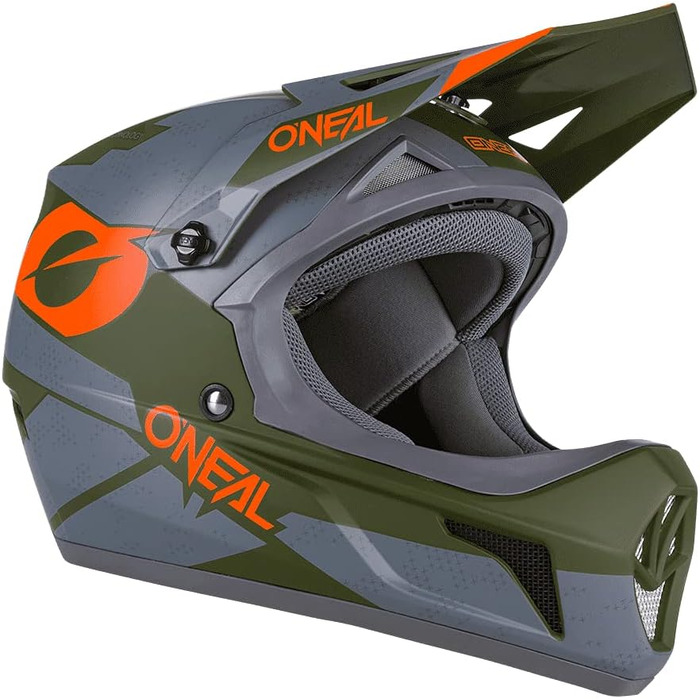 Шолом O'NEAL SONUS SOLID сірий/червоний