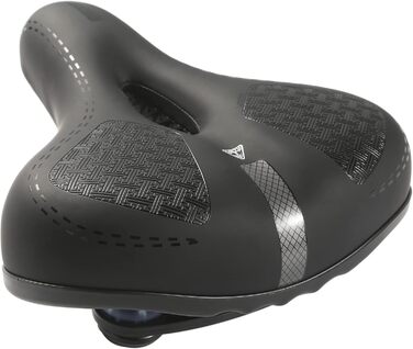 Зручний велосипедний сідло великого розміру з регулятором дощу та світловідбиваючими смугами для чоловіків/жінок, з амортизатором, сумісний з більшістю велосипедів