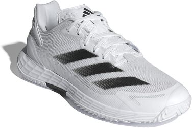 Кросівки для тенісу Adidas Defiant Speed 2 чоловічі 44 EU, біло-чорно-сірі