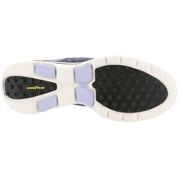 Жіночі гольф-кросівки Skechers Go Walk 5 Relaxed Fit, чорно-лавандові (41 EU)