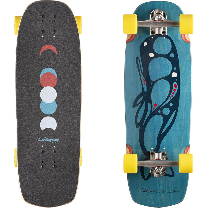 Лонгборд Loaded Boards Ballona, комплект: колеса Otang Fat Free 86a, траки Paris 150мм 50°