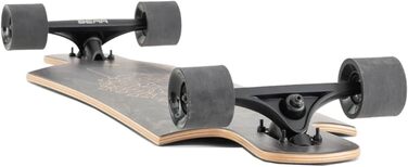 Лонгборд Landyachtz Drop Hammer, повний комплект, 36.5'', Чорна шишка