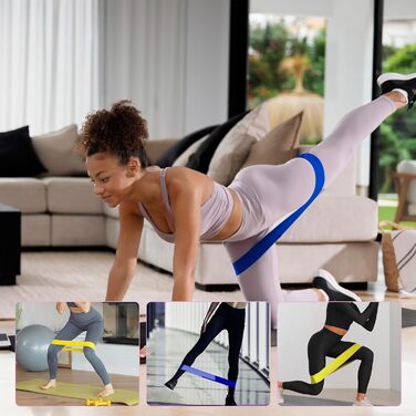 Гімнастичний тренажер Hyptonix для стегон та сідниць з еластичними гумками та сумкою – фітнес аксесуар для жінок, після пологів та реабілітації промежини, фіолетовий