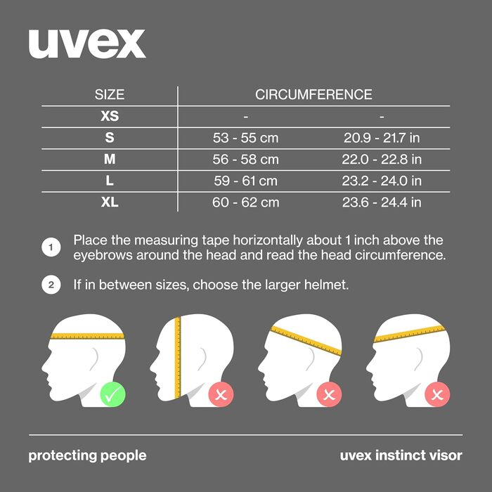 Лижний шолом uvex instinct visor для жінок і чоловіків, чорний матовий, категорія 2, оптимізована вентиляція, розмір 53-56 см