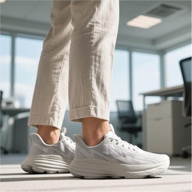 Чоловічі кросівки для бігу та ходьби ALLSWIFT (42 EU, білий)