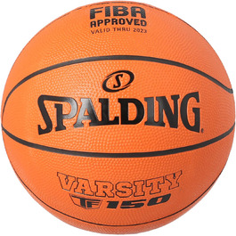 Баскетбольний м'яч Spalding TF-150 розмір 6 FIBA, для залу і вулиці