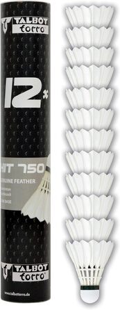 М'яч для бадмінтону Talbot Torro HIT 750 Training Speed, універсальний розмір