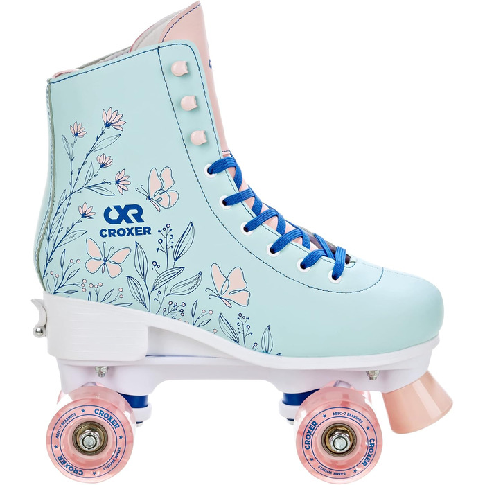 Роликові ковзани для дітей та дорослих, регульовані (35-38, Amara, LED колеса)