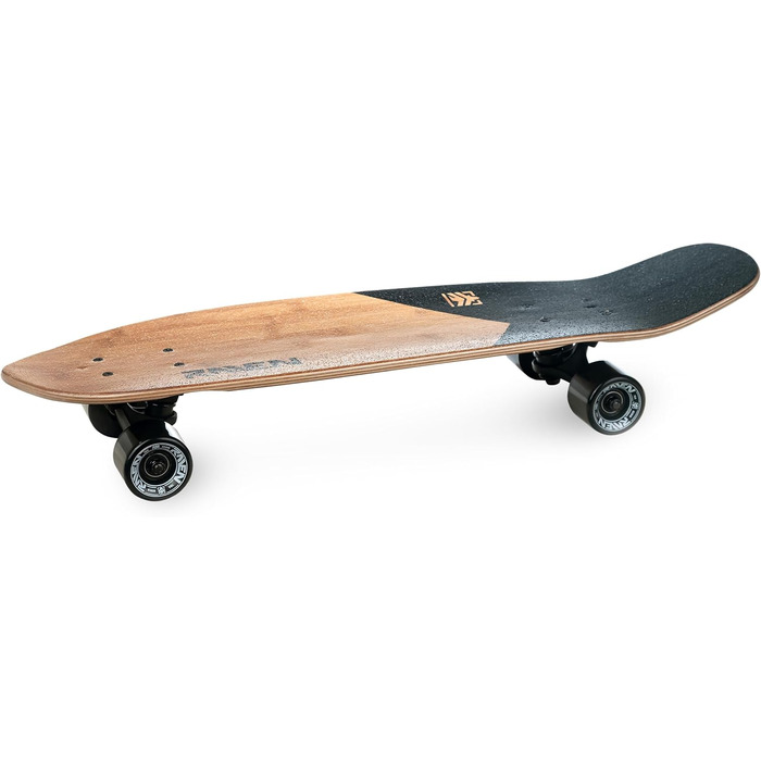 Longboard RAVEN для дітей та дорослих: скейтборд з алюмінієвими траками, PU колесами та підшипниками ABEC-9 Trevix
