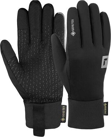 Універсальні рукавички Reusch Commuter Gore-Tex Touch-Tec, водонепроникні, дихаючі, теплі, чорні/сріблясті, розмір 8