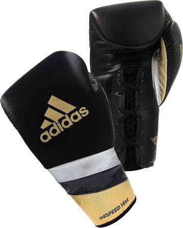 Боксерські рукавички Adidas AdiSpeed з шнурівкою для дорослих, чоловіків і жінок, 340 г, 453 г, 510 г