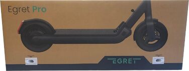 Електросамокат Egret Pro складаний з дорожнім сертифікатом, до 20 км/год, запас ходу 80 км, керування через додаток, регульований кермо, вантажопідйомність 120 кг, магнієва рама